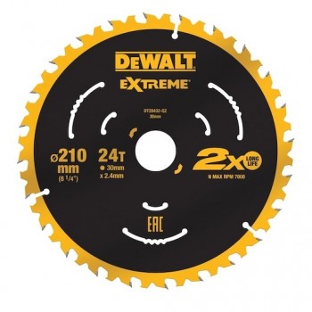 DeWALT DT20432-QZ circular saw blade 21 cm