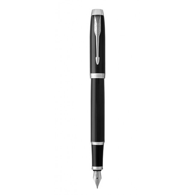 Parker IM fountain pen Cartridge filling system Black, Chrome 1 pc(s)