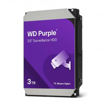 Western Digital Purple internal hard drive 3 TB 5400 RPM 128 MB 3.5
