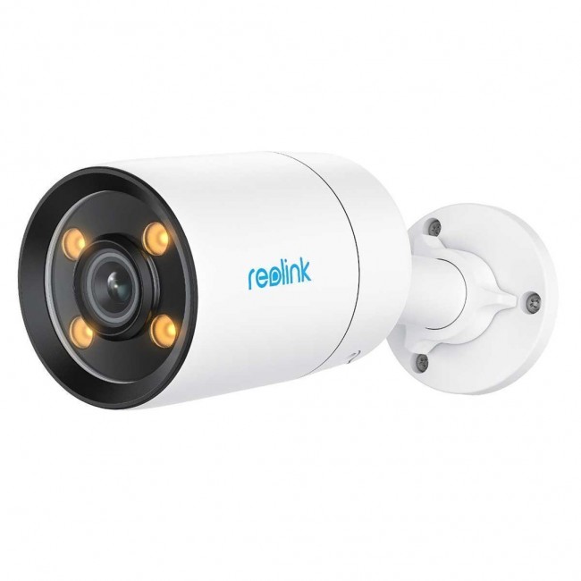 Reolink ColorX Series P320X - 4MP Outdoor Camera, True Color Night Vision, PoE, 3000K Adjustable Warm Light