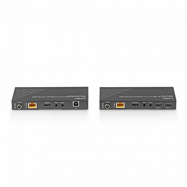 Lindy 150m Cat.6 HDMI 4K60, USB 2.0 & IR HDBaseT KVM Extender
