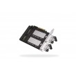 Icy Dock MB842MP-B storage drive enclosure SSD enclosure Black, Silver M.2