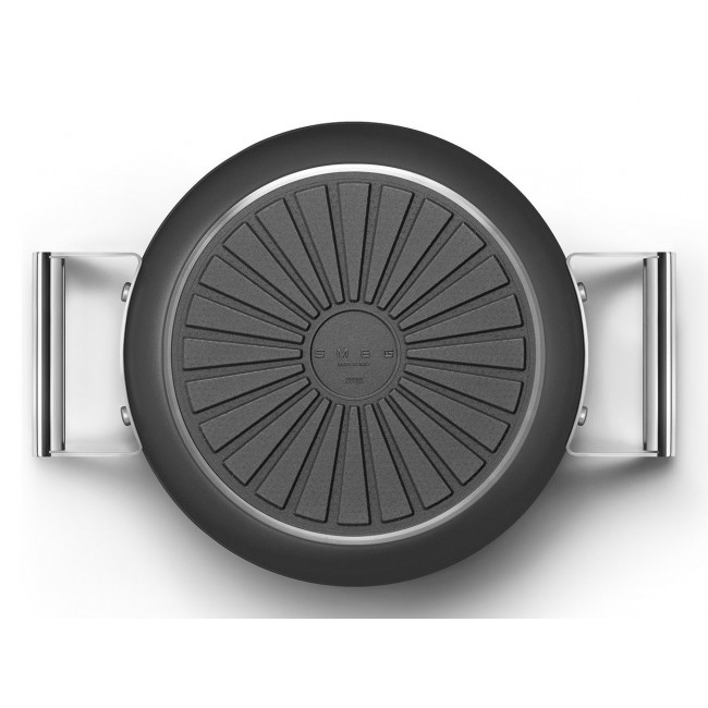 Smeg CSF2412BLM multi pot Black Aluminium, Stainless steel 5.4 L 24 cm