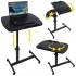 NN D2 adjustable bedside table on wheels