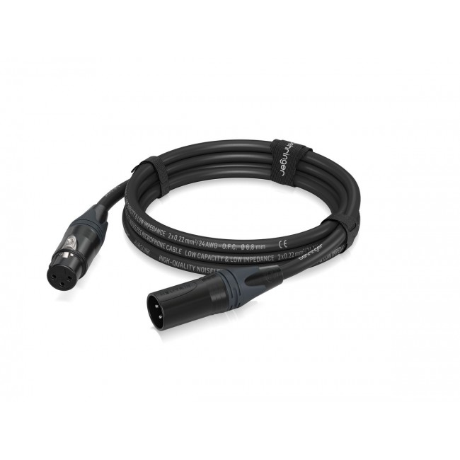 Behringer PMC-300CM Kabel mikrofonowy XLR F - XLR M 3m