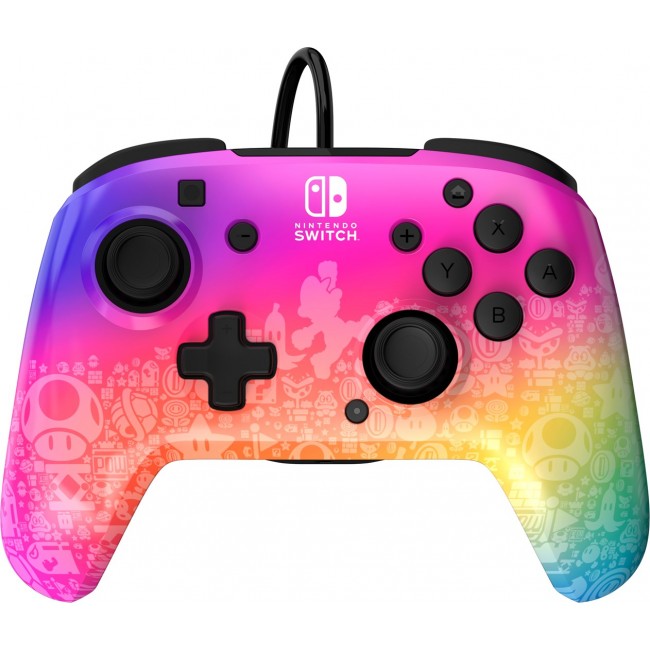 PDP REMATCH Wired Controller: Star Spectrum for Nintendo Switch, Nintendo Switch - OLED Model