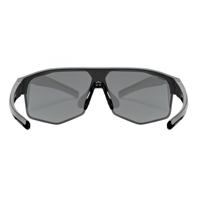 Uvex 5330812216 sports glasses Unisex Semi rimless Black Interchangeable lenses