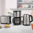 Braun PurShine WK102AI-WK1500BK electric kettle 1.7 L 2200 W Black, Stainless steel Braun PurShine WK102AI-WK1500BK electric kettle 1.7 L 2200 W Black, Stainless steel