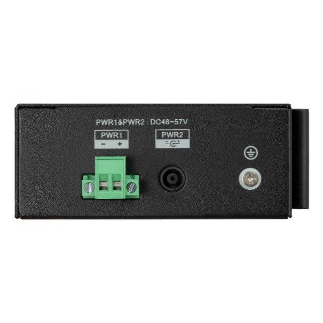 BCS BCS-L-SP08E01G-1SFP(2) Unmanaged Fast Ethernet (10/100) Power over Ethernet (PoE) DIN rail Black
