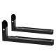 Maclean MC-915 B Universal Microwave Bracket Holder Wall Mount Adjustable Solid Metal Kitchen 30kg Black Maclean MC-915 B Universal Microwave Bracket Holder Wall Mount Adjustable Solid Metal Kitchen 30kg Black