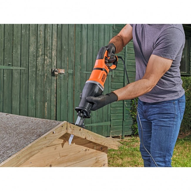 Black & Decker BES301-QS reciprocating saw 2800 spm 750 W Black, Orange Black & Decker BES301-QS reciprocating saw 2800 spm 750 W Black, Orange