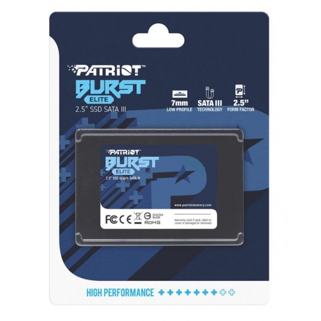 Patriot Memory BURST Elite 2.5 Patriot Memory BURST Elite 2.5