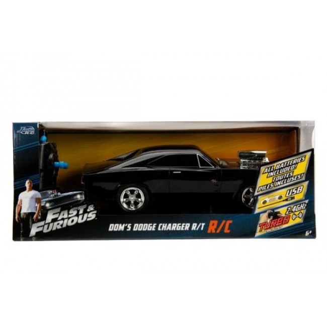 Jada Toys Jada RC F&F 1970 Dodge Charger 1:16 Radio-Controlled (RC) model On-road racing car Electric engine