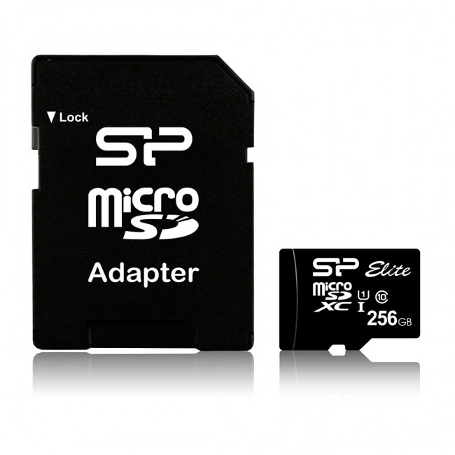 Silicon Power Elite 256 GB MicroSDXC UHS-I Class 10 Silicon Power Elite 256 GB MicroSDXC UHS-I Class 10