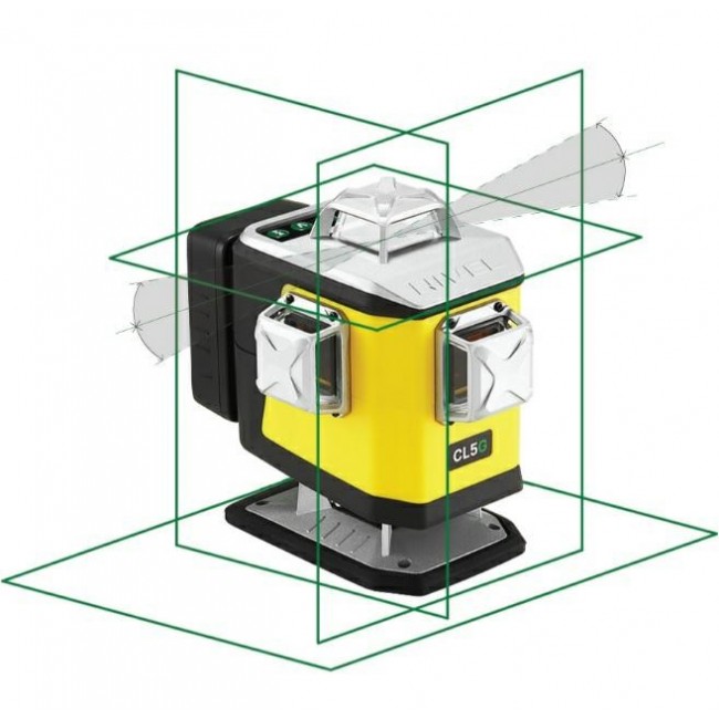 Cross line laser CL5G green beam