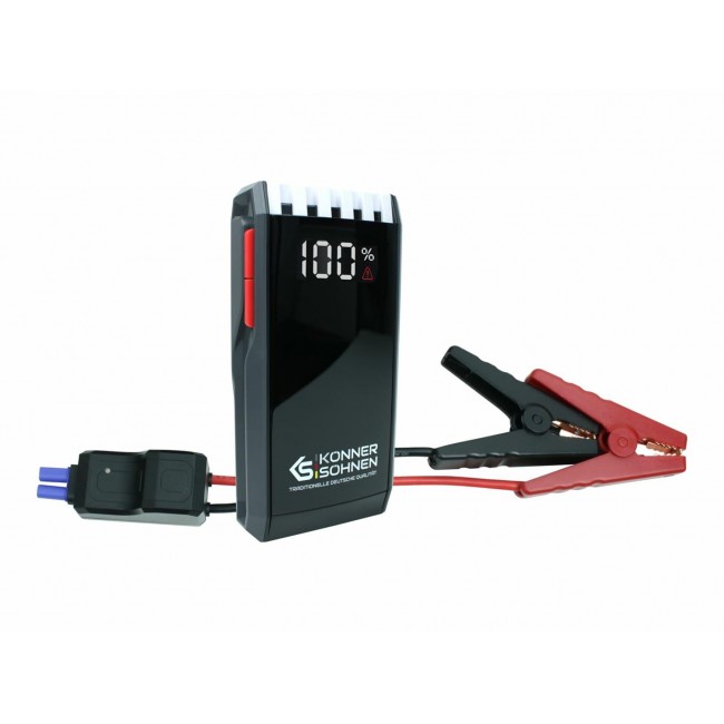 Urządzenie rozruchowe, typ baterii: Li-Ion, napięcie: 12V, prąd rozruchu: 700A, szczytowy prąd rozruchu: 1400A, waga: 0,95 kg,d ugo przewodu: 0,2 m, z powerbank Urządzenie rozruchowe, typ baterii: Li-Ion, napięcie: 12V, prąd rozruchu: 700A, szczytowy prąd rozruchu: 1400A, waga: 0,95 kg,d ugo przewodu: 0,2 m, z powerbank
