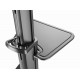 Gembird TVS-70T-02 Aluminum TV floor stand with caster wheels, 37 Gembird TVS-70T-02 Aluminum TV floor stand with caster wheels, 37