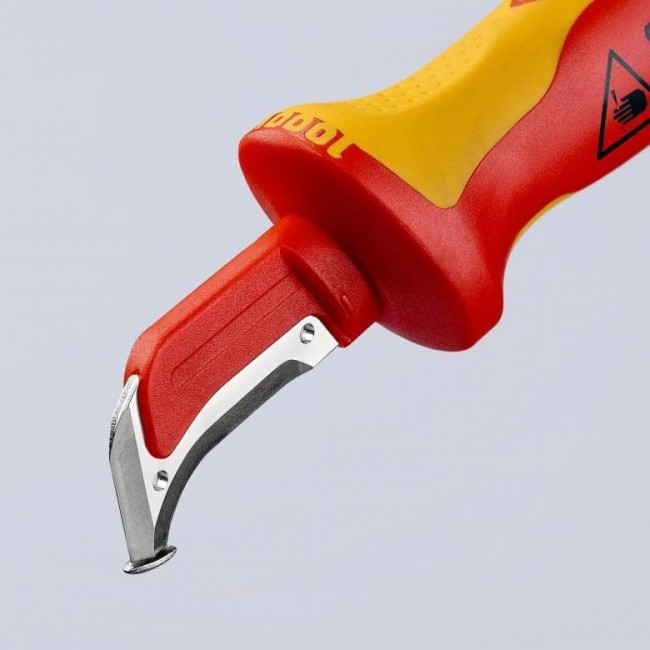 Knipex 98 55 SB utility knife Red, Yellow Fixed blade knife Knipex 98 55 SB utility knife Red, Yellow Fixed blade knife