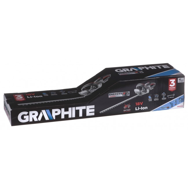 Hedge trimmer 510 mm Graphite ENERGY+ 18V without battery Hedge trimmer 510 mm Graphite ENERGY+ 18V without battery