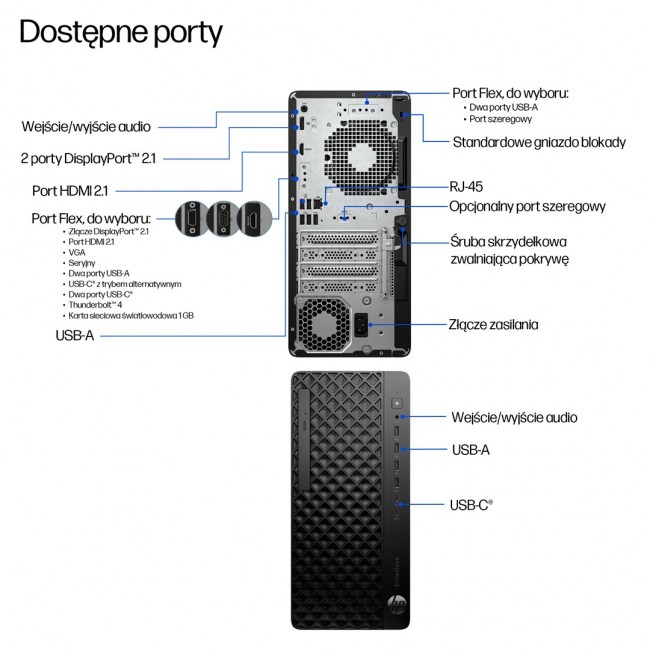 HP EliteDesk 8 Tower G1i Ultra 7 265 16GB DDR5 56000 SSD1TB Arc W11Pro 3Y OnSite HP EliteDesk 8 Tower G1i Ultra 7 265 16GB DDR5 56000 SSD1TB Arc W11Pro 3Y OnSite