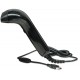 Manhattan Contact CCD Handheld Barcode Scanner, USB, 80mm Scan Width, Cable 152cm, Max Ambient Light: 3,000 lux (sunlight), Black, Three Year Warranty