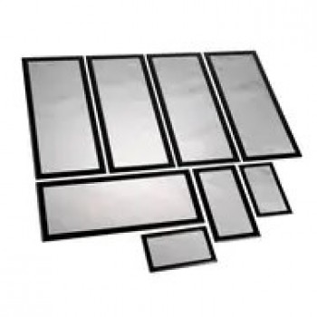 Demciflex Staubfilter-Set f r Lian Li PC-O11 Air - schwarz/schwarz