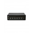 LevelOne 8-Port Fast Ethernet Industrial Switch, DIN-Rail, -40 C to 75 C