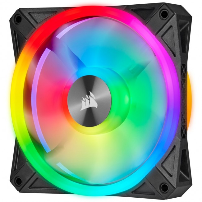 Corsair iCUE QL140 RGB Computer case Fan 14 cm Black, Grey