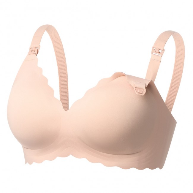 Momcozy YN46 Nursing bra, size S Nude