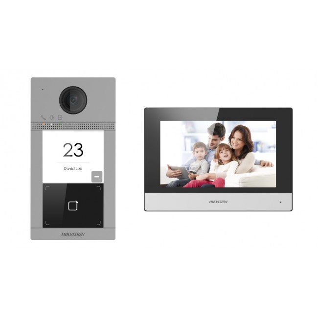 Hikvision DS-KIS604-S(C) video intercom system 2 MP 17.8 cm (7