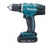 Makita DDF453SYE cordless drill/driver Black, Blue