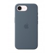 Apple iPhone 17e Silicone Case with MagSafe Anchor Blue