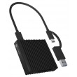 ICY BOX IB-CR404-C31 card reader Black