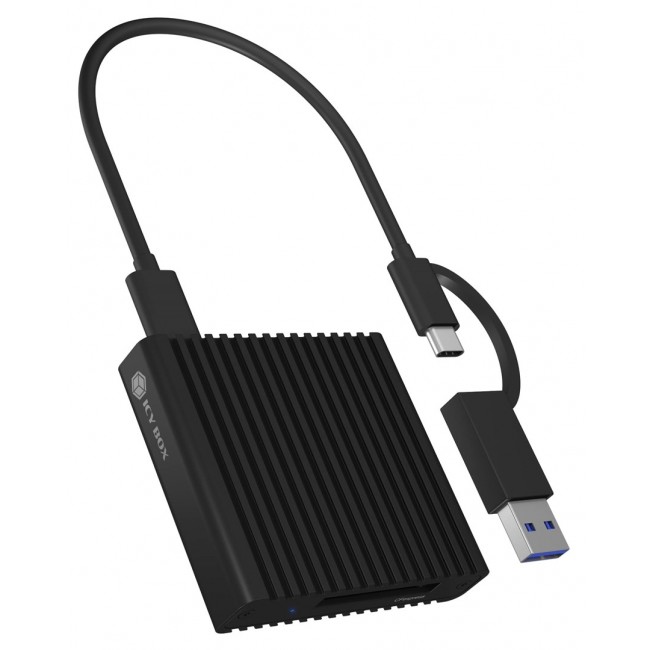 ICY BOX IB-CR404-C31 card reader Black