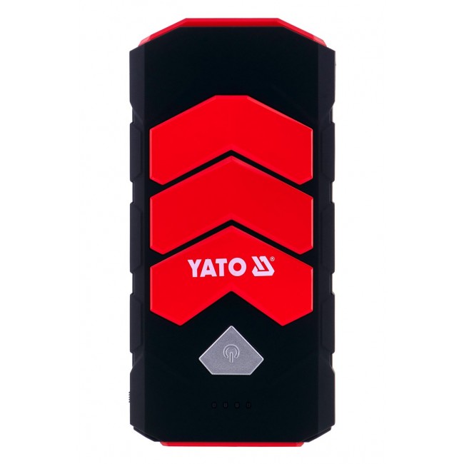 Car jump starter YATO YT-83081 car power bank 9000 mAh 9000 mAh Black, Orange