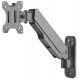 Manhattan TV & Monitor Mount, Wall, Spring Arm, 1 screen, Screen Sizes: 17-32