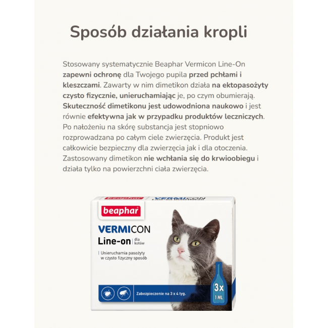 Beaphar parasite drops for cats - 3x 1ml Beaphar parasite drops for cats - 3x 1ml
