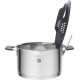 ZWILLING SIMPLIFY 66870-005-0 Pots set Stainless steel 5 pcs. Silver Black ZWILLING SIMPLIFY 66870-005-0 Pots set Stainless steel 5 pcs. Silver Black