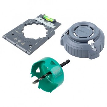 Wolfcraft set for assembling electrical boxes