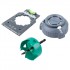 Wolfcraft set for assembling electrical boxes