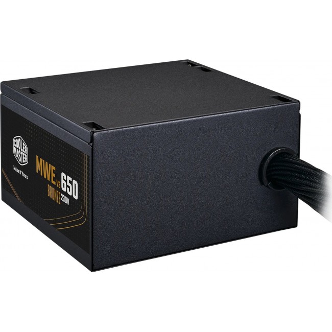 Cooler Master MWE Bronze 650 V3 230V power supply unit 650 W 24-pin ATX ATX Black Cooler Master MWE Bronze 650 V3 230V power supply unit 650 W 24-pin ATX ATX Black