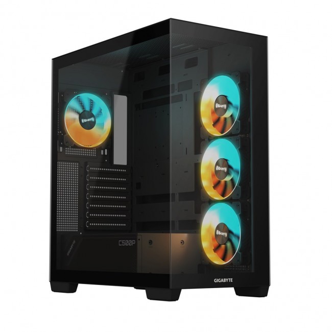 GIGABYTE C500 PANORAMIC STEALTH Midi Tower Black GIGABYTE C500 PANORAMIC STEALTH Midi Tower Black