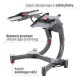 ADJUSTABLE DUMBBELL RACK HMS PREMIUM STR10 PRO