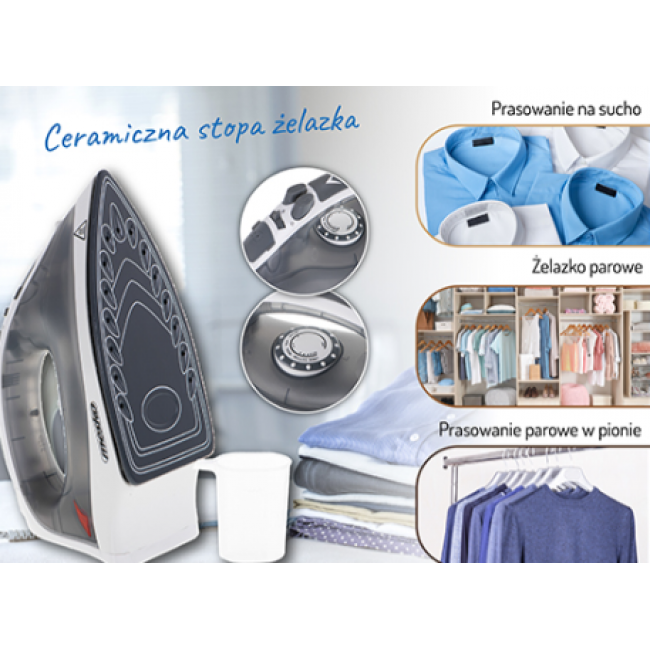 Mesko MS 5037 Steam Iron 2800 Watt.