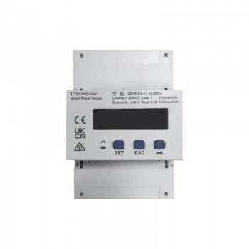 DTSU666-HW/YDS60-80 Energy Meter, 3-Phase, 3p4w LCD display direct measurement up to 80A or semi-indirect measurement with transformers with 5A or 1A secondary current (not included) RS485 communication TH rail mounting, switchgear depth 80mm
