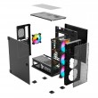 SAVIO PC Case Raptor X1 ARGB Glass/Mesh Black SAVIO PC Case Raptor X1 ARGB Glass/Mesh Black