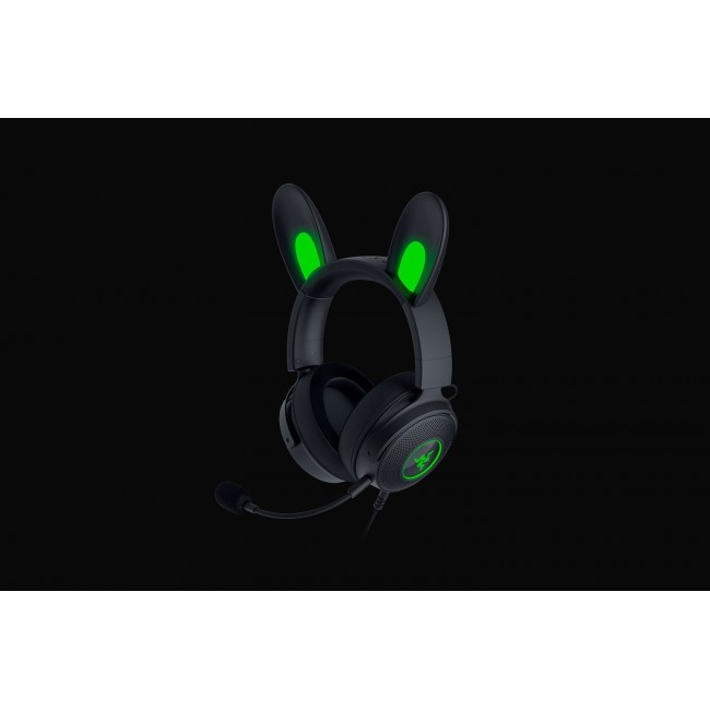 Razer Wired, Over-Ear, Black, Gaming Headset, Kraken V2 Pro, Kitty Edition
