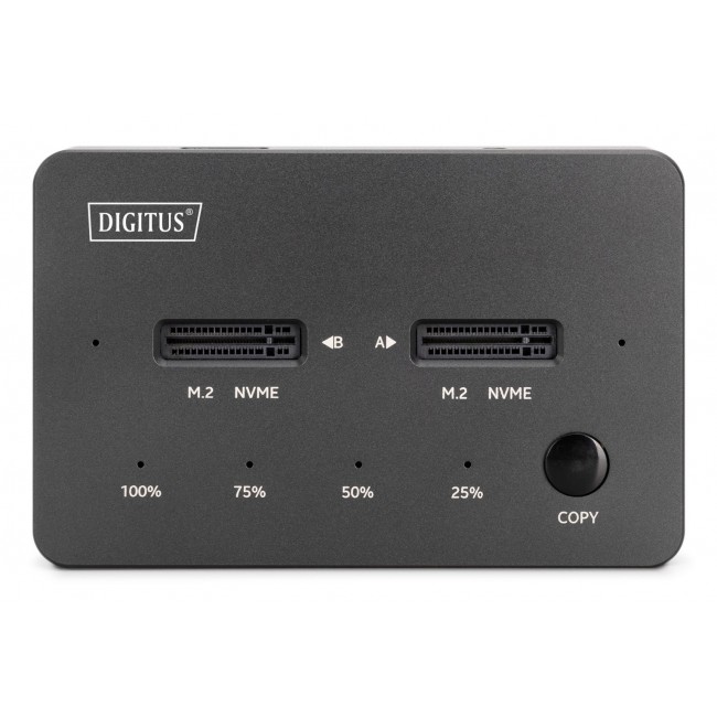 Digitus NVMe cloning station USB3.1 Gen2 Type-C NVMe M.2 SSD enclosure