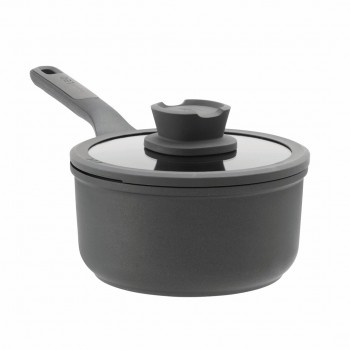 BergHOFF Leo Stone+ 2 L Round Black