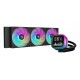 DeepCool LP360 Computer case, Processor All-in-one liquid cooler 12 cm Black 1 pc(s)